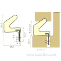 Free Sample Epdm Door Seal Rubber Weather Weatherstrip for Wood Door and Window Foam Seal Rubber Seal for Wood Door